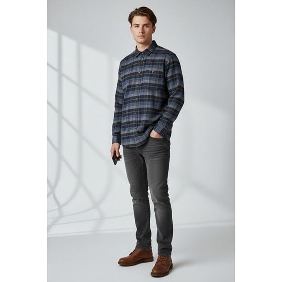 NWT O’Neill Men's Redmond Plaid Flannel LS Shirt Grunge Skate Surf Style 2XL - Picture 6 of 9